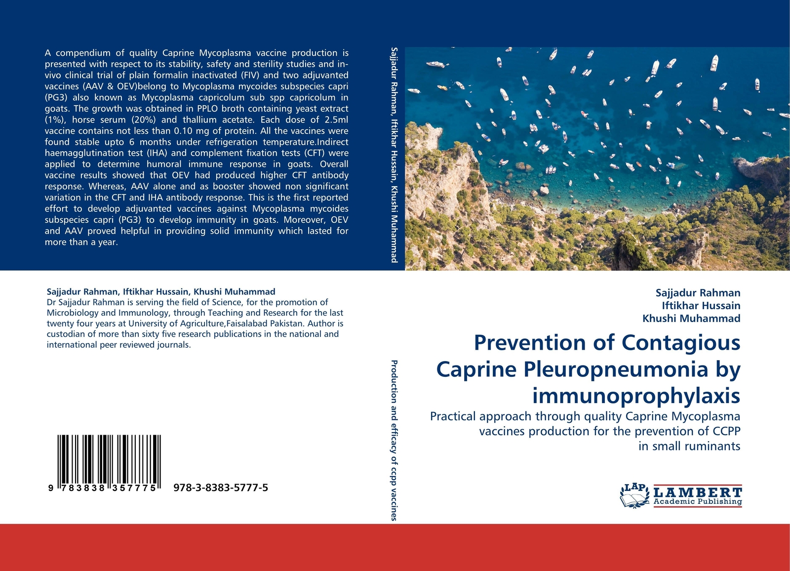 Prevention Of Contagious Caprine Pleuropneumonia By Immunoprophylaxis