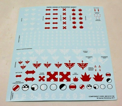 Warhammer and Warhammer 40k Decal Sheets - Multiple Factions / Armies - Picture 42 of 46