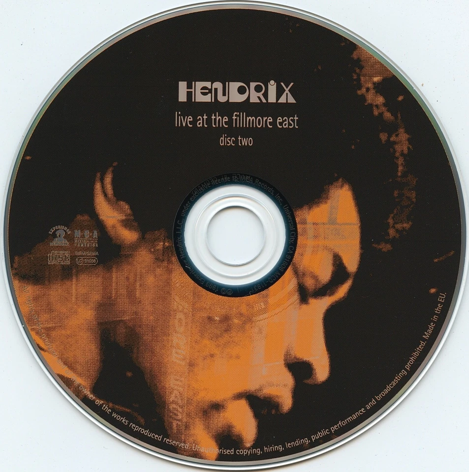 Jimi Hendrix – Live At The Fillmore East | 2-CD | Zustand lesen!! - Bild 4 von 4