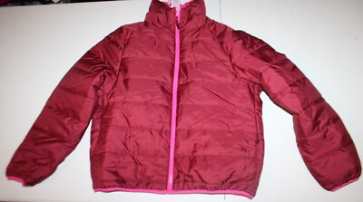 Wild Fable Women's Size S Sneaky Berry blush Full Zip Puffer Coat