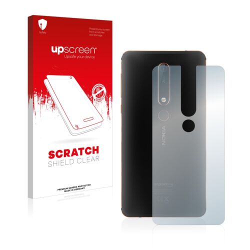 upscreen Protection d’écran pour Nokia 6 2018 (Arrière) Film Protecteur - Photo 1/10