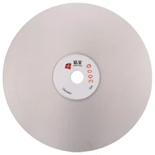 6 inch Diamond Grinding Disc Wheel 3000 Grit Fine Lapidary Coated Flat Lap Disk