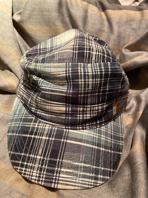 plaid carhartt hat