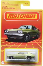 1970 Ford Capri Matchbox Metal Series 2021 GPJ02 Retro Green Diecast Car 2/24