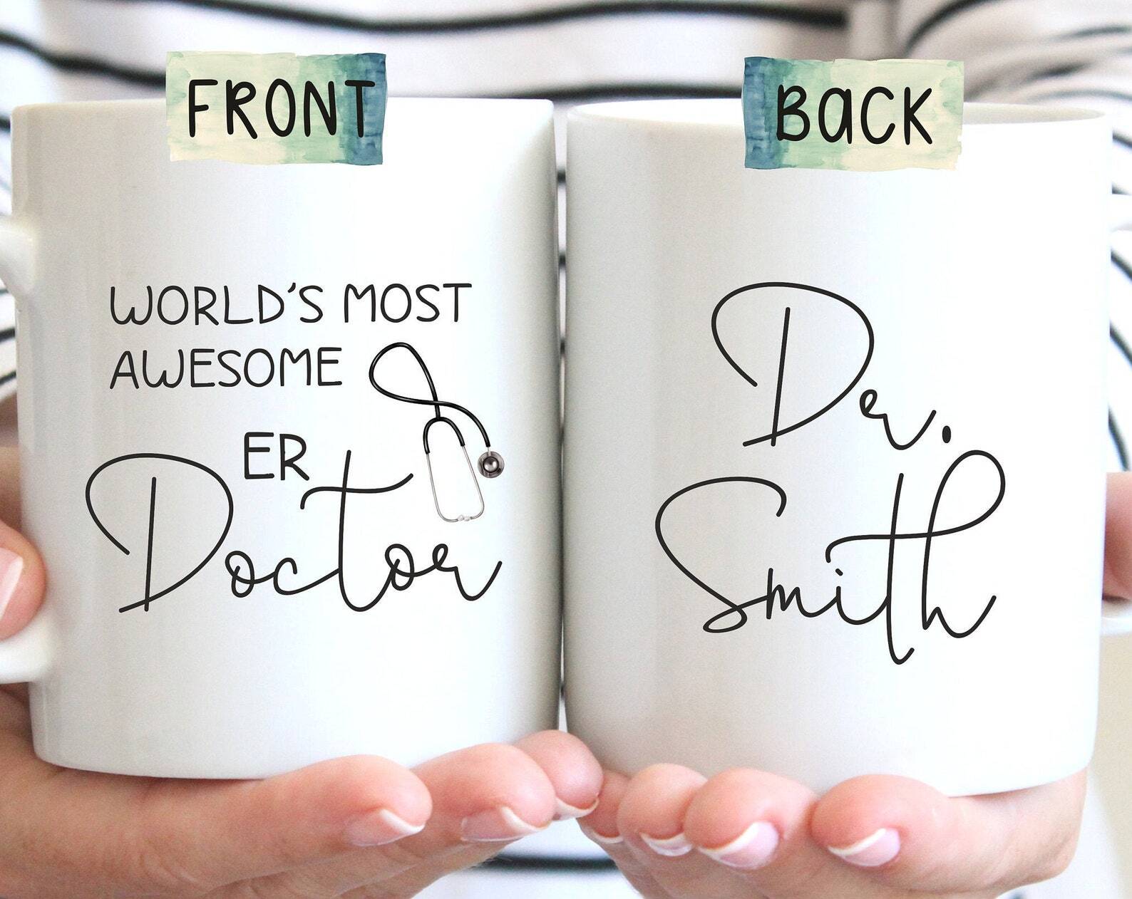 Worlds Most Awesome ER Doctor Mug - Perfect Gift for ER Doctors