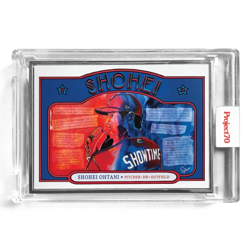 2021 Topps Project 70 Shohei Ohtani by Brittney Palmer #362 Artist Proof 07/51