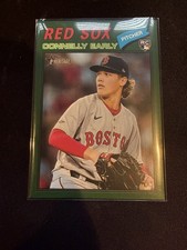 2026 Topps Heritage Connelly Early #228 RC Rookie Dark Green Border Red Sox