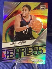 2025-26 Panini Prizm Sarah Strong # 22 Silver Fearless