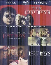 The Lost Boys Triple Feature 3 Disc Blu Ray Set with Slipcase