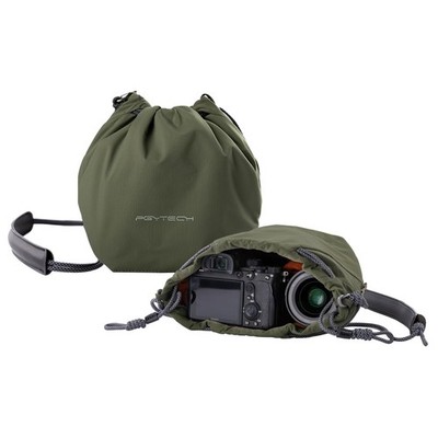 PGYTECH OneGo Drawstring Small Bag, Soft Cute Pouch Handbag with Mirrorless C...
