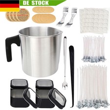Kerzenherstellung Kit Kerzen Selber Machen Set mit Kerzendochte Kerzentopf DE