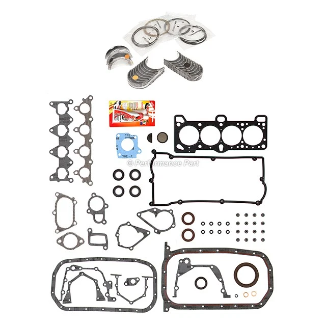 Full Gasket Set Bearings Rings Fit 2001-2005 Hyundai Accent 1.6L - Image 2 of 4