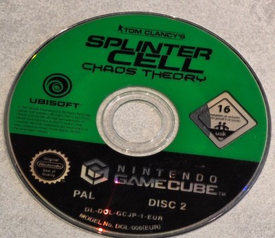 SPLINTER CELL CHAOS THEORY NINTENDO GAME CUBE GAMECUBE CD2 | eBay