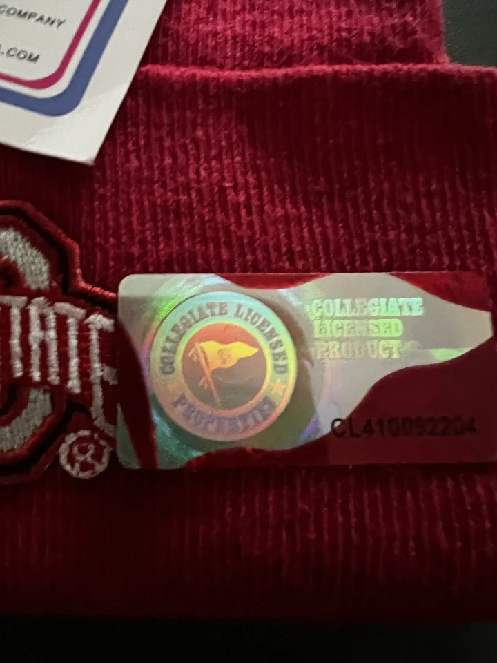 Two Feet Ahead OHIO STATE Baby Cap New Red Official - Изображение 3 из 4