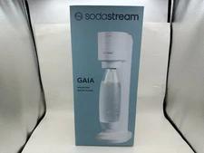 SodaStream Sparkling Water Maker with CO2 Cylinder & 1 Liter Bottle - Gaia White