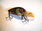PRE RAPALA STORM WIGGLE WART FISHING LURE IN CUSTOM PAINT-OVER NATURAL GREENCRAW — photo 1