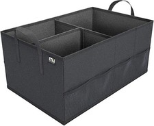 MIU COLOR Trunk Organizer for Car, Car Organizer, 8 Mesh Pockets Trunk Organizer