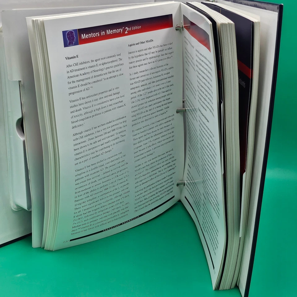Mentors In Memory 2da Edición VHS Brain Strength Workbook y Carpeta de Video Pfizer Foto 4 de 4