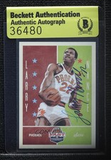 BAS 2012-13 Panini Past & Present Larry Nance #92 Seal of Authenticity Auto 3c7