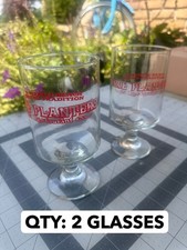 2-PACK Rice Planters Restaurant A Myrtle Beach Tradition Drinking Glass 6 1/2”