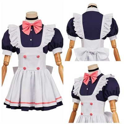 Anime Momo Ayase Maid Cosplay Costume Halloween Carnival Dress Shirt Uniform Tie