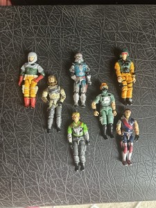 Lot De 4 Figurines GI Joe Hasbro – Occasion, état Correct, Personnages Variés