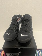 Nike Supreme x Air More Uptempo Black for Sale | Authenticity