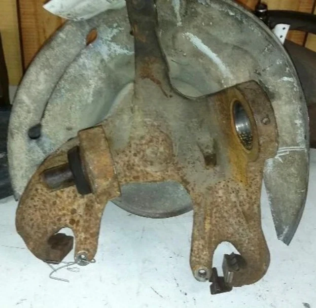 1994-1996 Ford F-150 Front Left Driver Spindle Knuckle 4x2 Exc Lightning Oem - Image 2 of 4