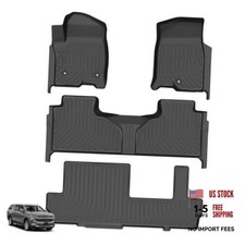 Floor Mats For Chevy Suburban 8 Seats 2 Row Bench Seats