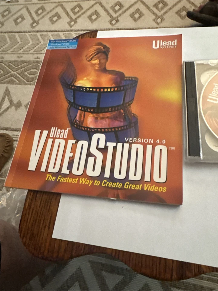 VTG Ulead Systems Video Studio Version 4.0 Creating Vídeos New ! No Box - Image 4 of 4