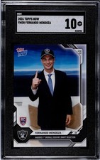 2026 Topps Now Fernando Mendoza NFL Draft Night #FMEN Rookie RC SGC 10 Gem Mint