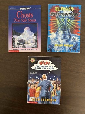 Lot Of 3 Children s Books R.L. Stine Allan Gould Todd Strasser