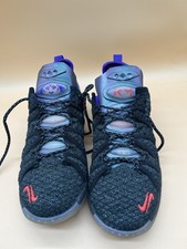 Nike Kylian Mbapp x Lebron 18 Black Purple Silver NRG Kids Size 7Y CT4677-001