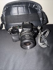 Canon EOS 750D 35MM Film Camera 35-70MM Lens, Bag, Filter, Strap, Papers, Manual