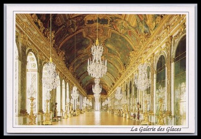 Ansichtskarte Versailles / La Galerie des Glaces - Frankreich