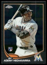 2013 Topps Chrome #116 Adeiny Hechavarria Miami Marlins Baseball Card