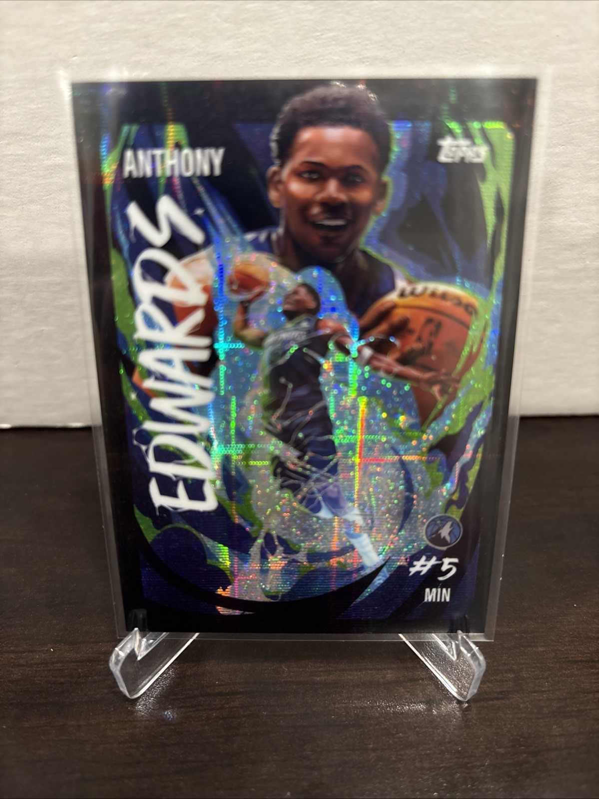 Anthony Edwards 2025-26 Topps Chrome Ultra Violet All-Stars SSP Timberwolves 