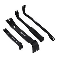 Stemmeisen Set 4 StüCk Schwarz, Nagelzieher Werkzeug, Amazon Basics, Modell-Nr