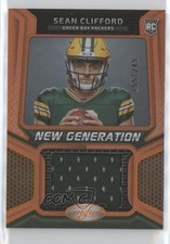2023 Certified New Generation Jerseys Mirror Orange 155/249 Sean Clifford 14mq
