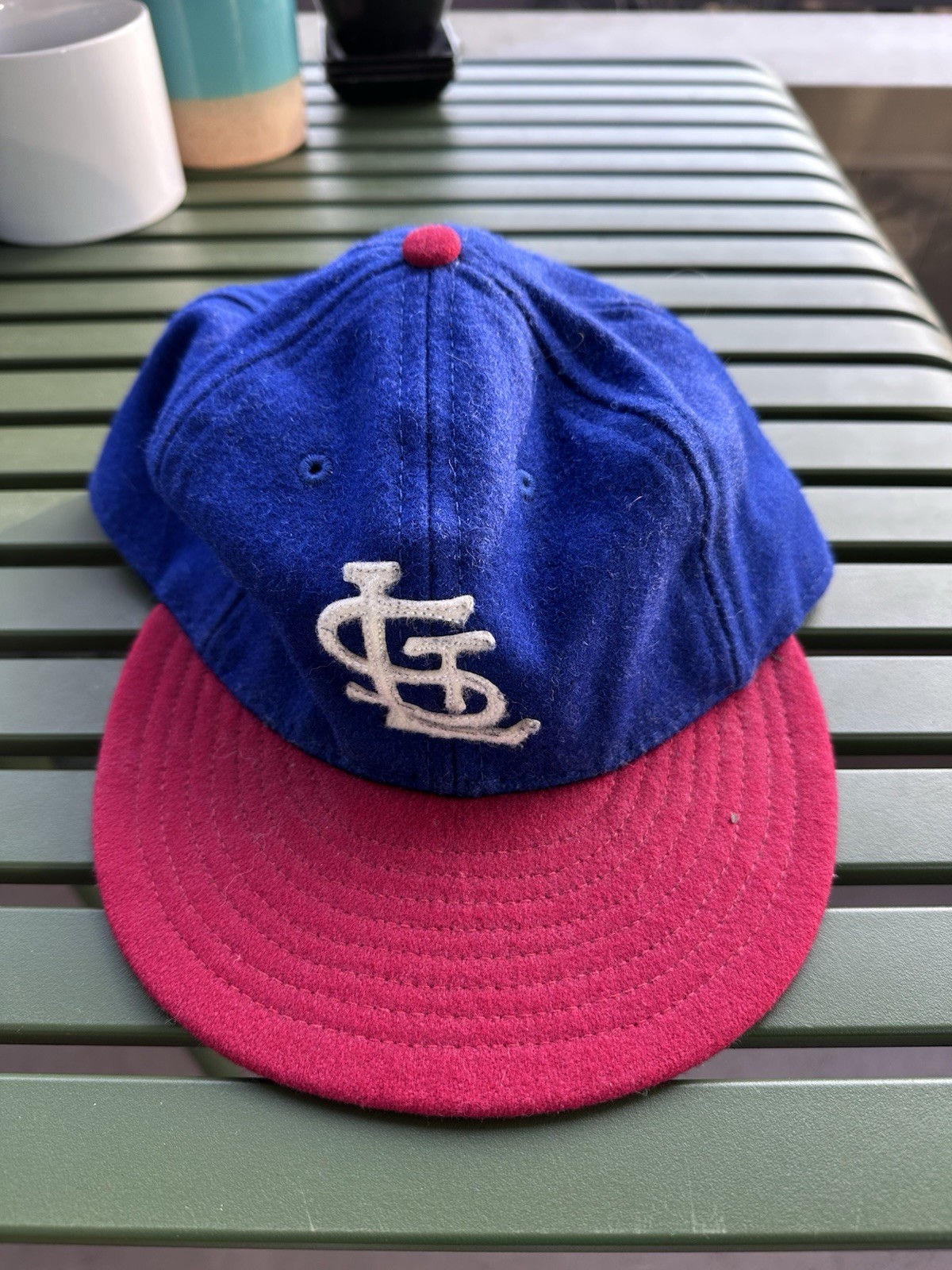 Ebbets Field Flannels Wool Fitted Baseball Cap Ha… - image 11