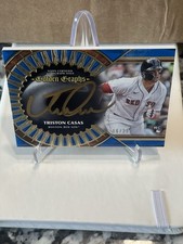 2023 Topps Five Star - Golden Graphs Triston Casas #GG-TC Blue /20 (AU, RC)