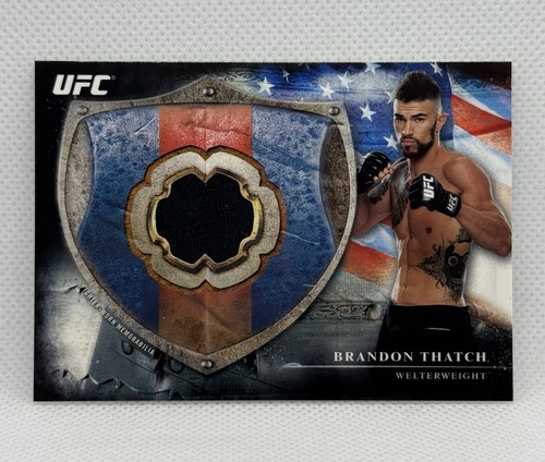 Brandon Thatch #BFR-BT 2014 Topps UFC Bloodlines Fighter Relics card