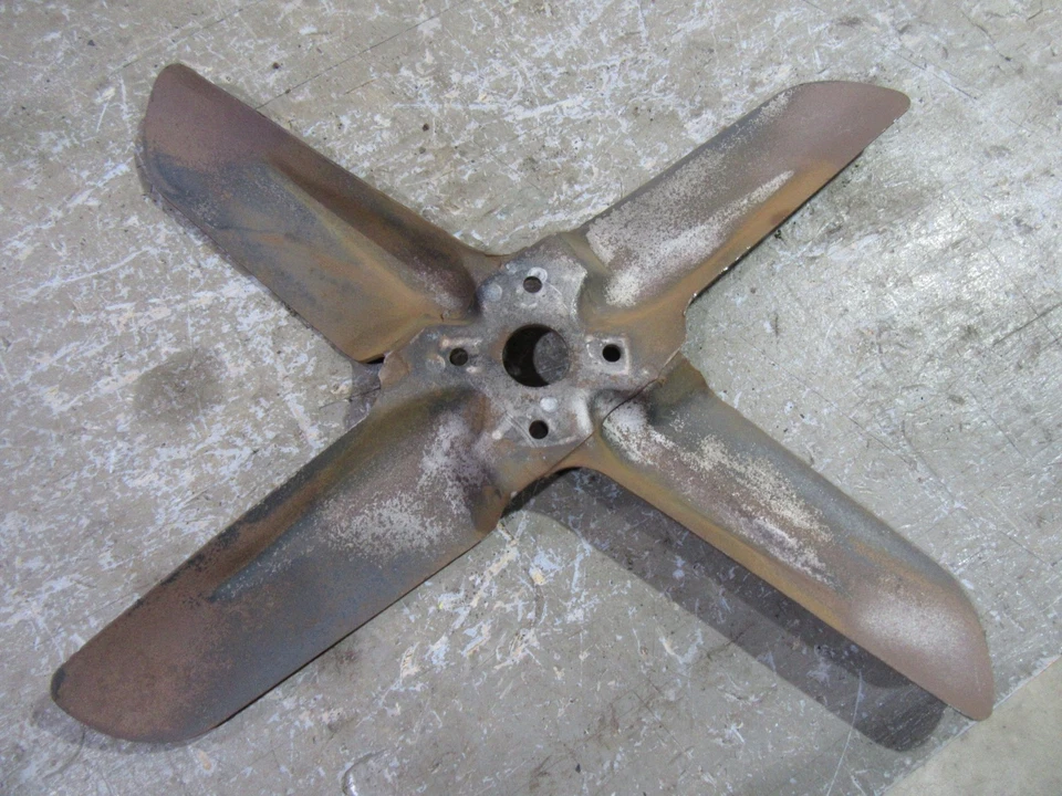 Chevrolet Stileline Fleetline 1949-1952 coche 216 motor ventilador de refrigeración hoja 15 3/4 Foto 2 de 2