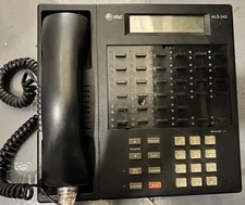 AT&T Avaya Lucent Partner MLS-34D Black Display Phone Used optional periferal