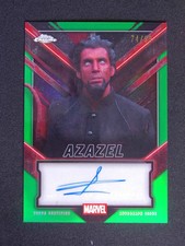 2025 Topps Chrome Deadpool Eduardo Gago Munoz Azazel Green Auto /99
