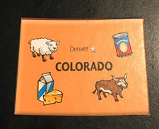 Craft Puzzle Piece State of Colorado Scrapbook Memory Board Photo Album