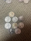 90% Silver Washington Mix Years Quarters   Lot of 9
