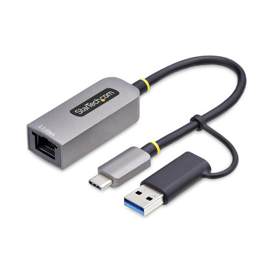 StarTech.com Ethernet Adapter USB C Netzwerk/NIC Konverter NBASE-T 2.5/1GbE