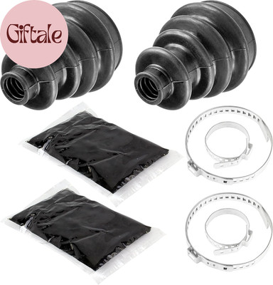 2 Front Axle Inner CV Boot Kit Compatible with Polaris ATP 330 4X4 2005 ATP 500