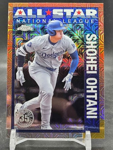 Shohei Ohtani 2025 Topps Chrome 1990 35th Anniversary All Star Mojo 90ASC-2